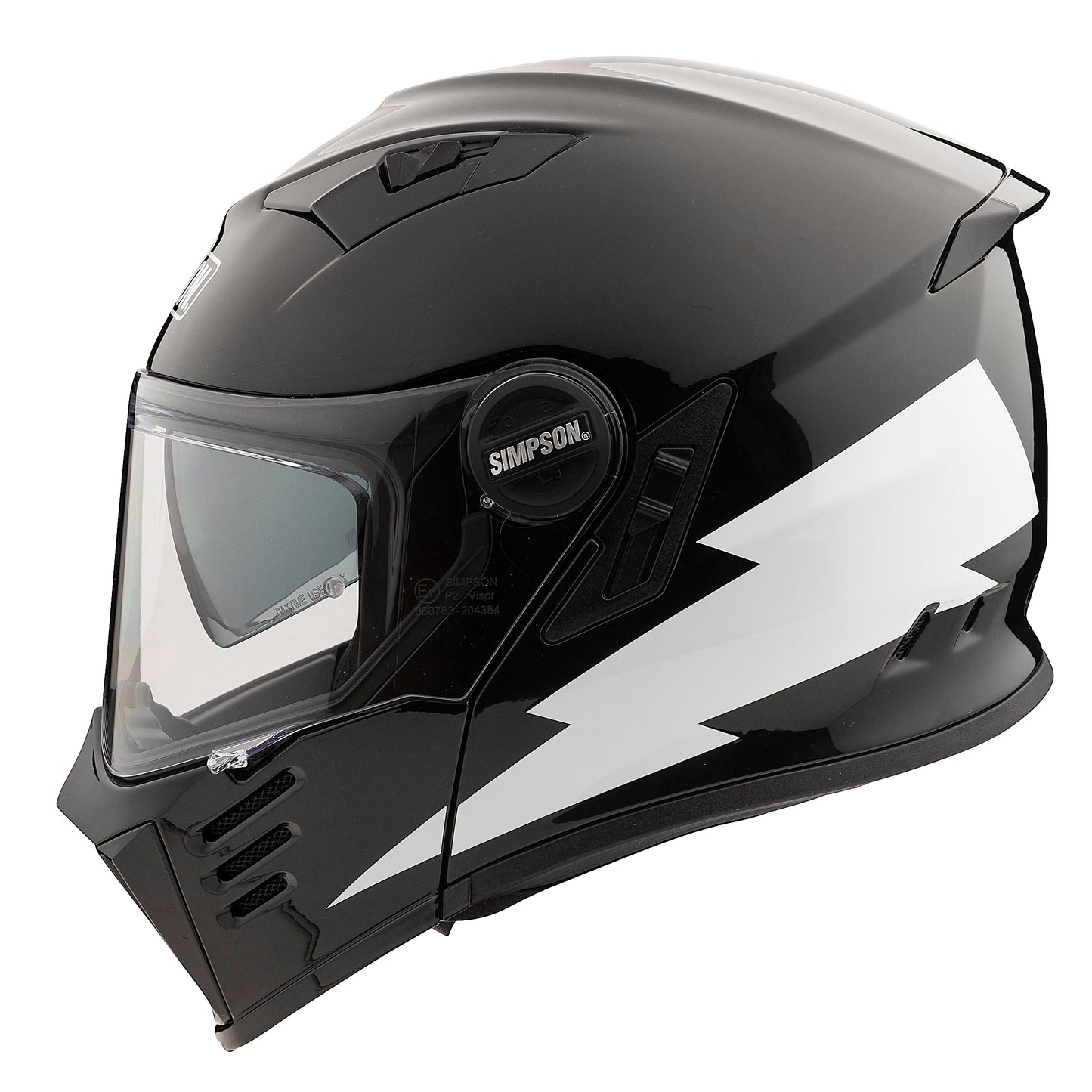 Simpson Darksome Helmet - Hellfire E-06