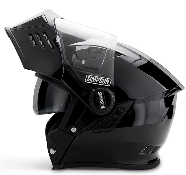 Simpson Darksome Helmet - Gloss Black E-06