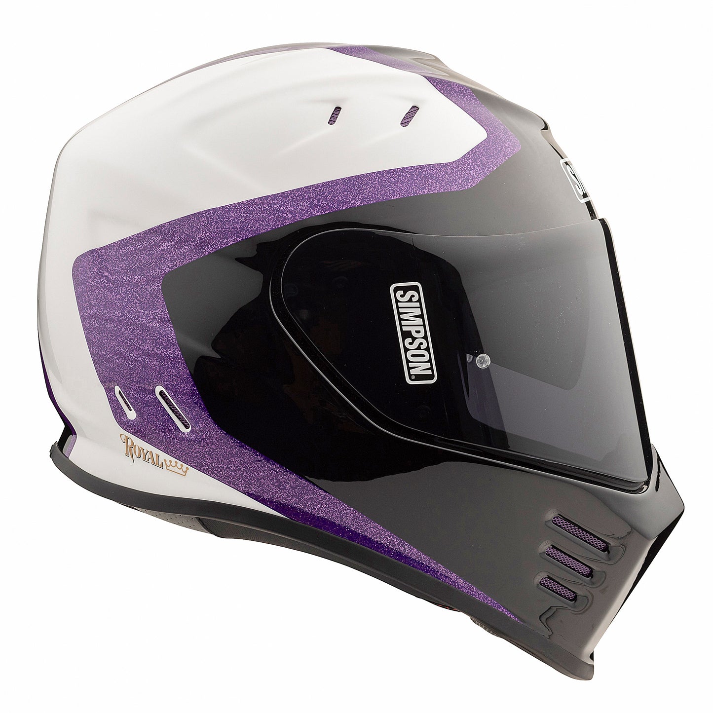 Casco Simpson Venom - Royal E-06