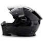 Simpson Darksome Motorcycle Helmet - Gloss Black E-06