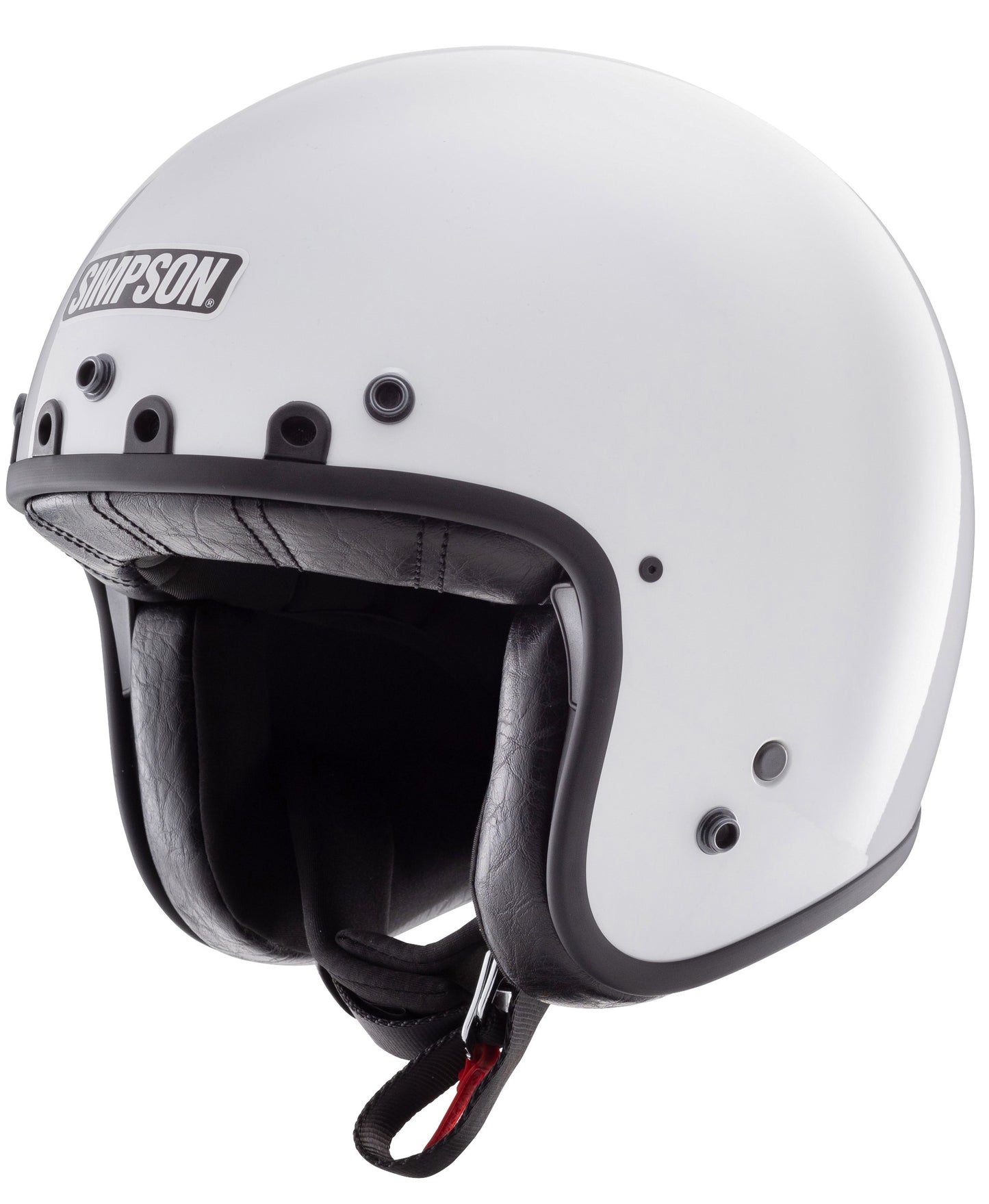Simpson Chopper Helmet - White