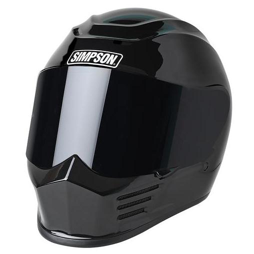 Simpson Speed Motorcycle Helmet - Gloss Black E-06