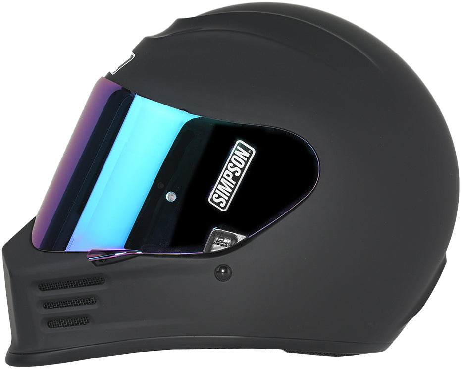 Simpson Speed Motorcycle Helmet Matte Black