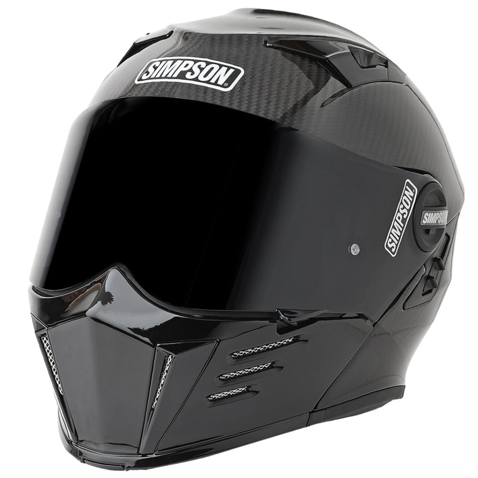 Simpson Darksome Helmet Carbon Fiber Simpson Motorcycle Helmets EU